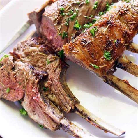 Roasted Rack of Lamb - Healthy Recipes Blog