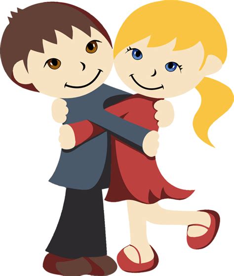 Friends Hugging Clipart | Free download on ClipArtMag