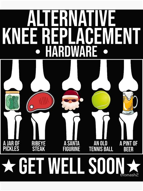 "Funny Knee Replacement Surgery Recovery Hospital " Photographic Print for Sale by thomash2 ...