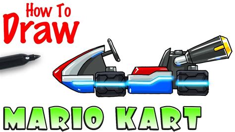 How to Draw Mario Kart Racer - YouTube