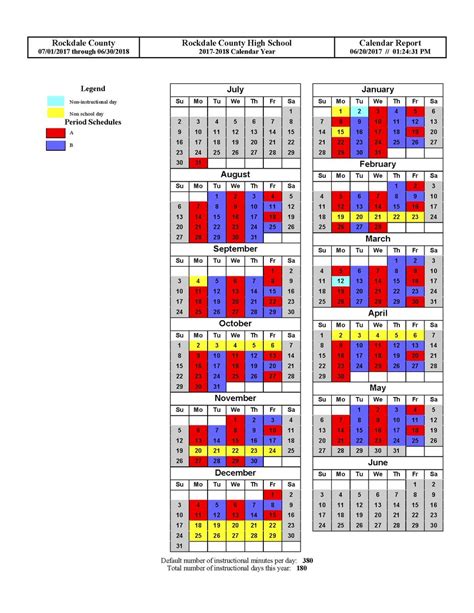 Rockdale County School Calendar | Qualads