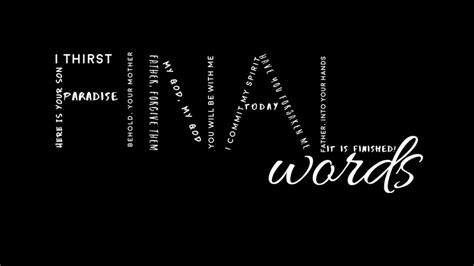 Final Words - Bethel Assembly Church in Fosston, MN