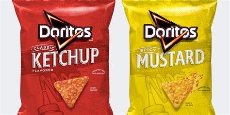 Doritos Goes Condiment Crazy With New Ketchup And Mustard Flavors