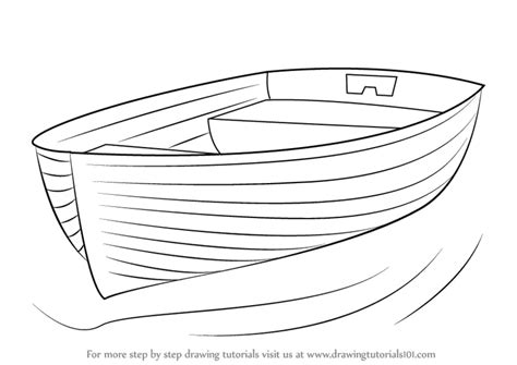 Learn How to Draw Boat at Dock (Boats and Ships) Step by Step : Drawing Tutorials