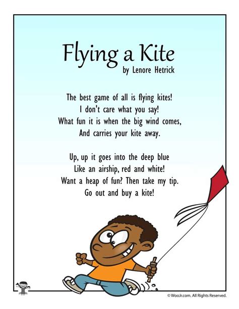 Spring Kids Poems | Woo! Jr. Kids Activities : Children's Publishing | Kids poems, Poetry for ...