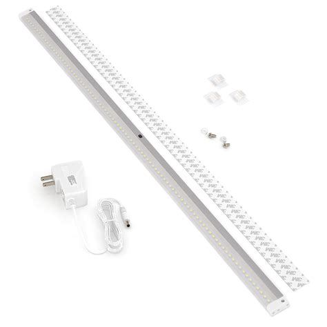 EShine White Finish LED Dimmable Under Cabinet Lighting - Extra Long 40 ...