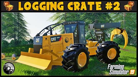 🧰 Logging Crate #2 🧰 Farming Simulator 2019 FDR Logging - YouTube