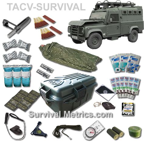 Tactical Vehicle Survival and Medical Kit (tacvkit) | SurvivalMetrics.com | Survival Metrics, LLC