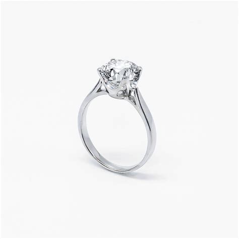 Petal Cup 4 Prong Diamond Ring (Setting Only) - H&F Jewellery and Jade