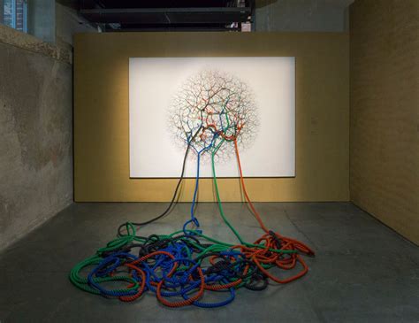 Organic Shapes Emerge in New Installations of Intertwined Rope by Janaina Mello Landini ...