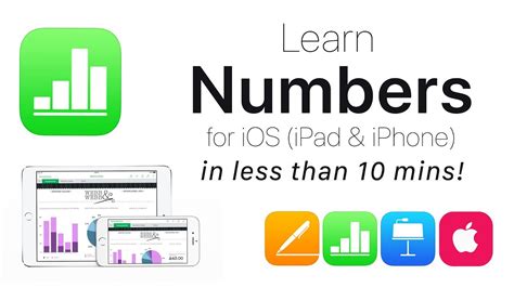 Complete Numbers for iOS Tutorial - Full quick class/guide + EXTRAS ...