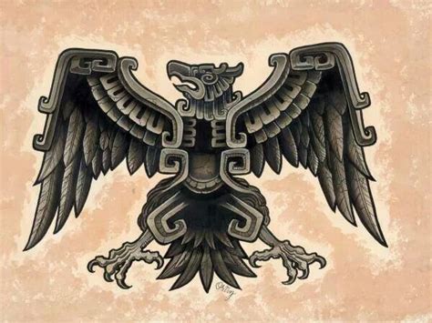 Aguila Aztec | Aztec tattoo, Mayan tattoos, Aztec art