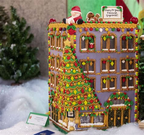 Love Christmas stuff? Pittsburgh gingerbread house contest display back ...