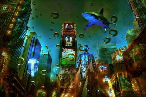 Bioshock Rapture City | I took this image of Time Square in … | Flickr