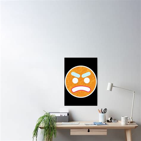 "Lazarbeam Merch Lazar Beam Angry Gingy Face" Poster by ElbaSoft | Redbubble