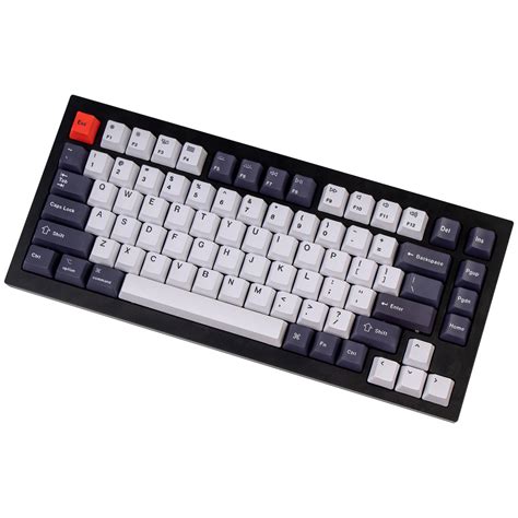 Buy Keychron K2/Q1 Black White PBT Keycaps OEM 92 Keys [JM-49] | PC Case Gear Australia