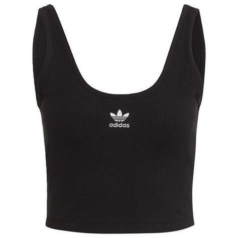 adidas originals Tank Top Adicolor Essentials - Black Women | www ...