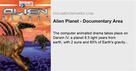 Alien Planet Watch online full movie - Documentary Area