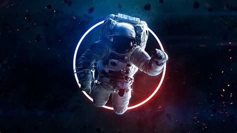 Neon Astronaut Wallpapers - Top Free Neon Astronaut Backgrounds - WallpaperAccess