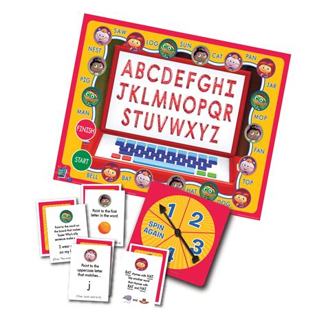 Super Why! ABC Letter Board Game, by Briarpatch - Walmart.com