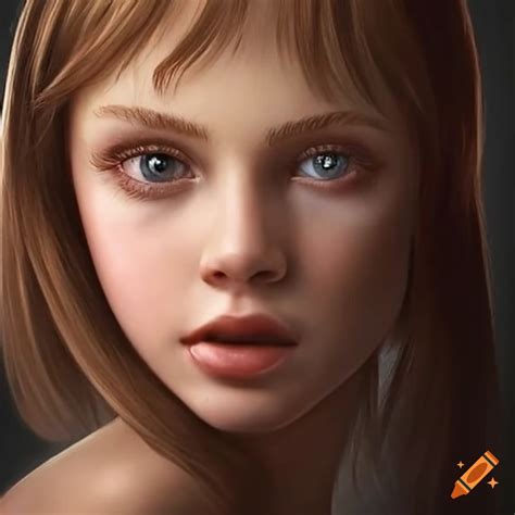 Portrait of a russian girl
