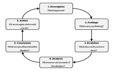 Gibbs' Reflective Cycle - 864 Words | Essay Example