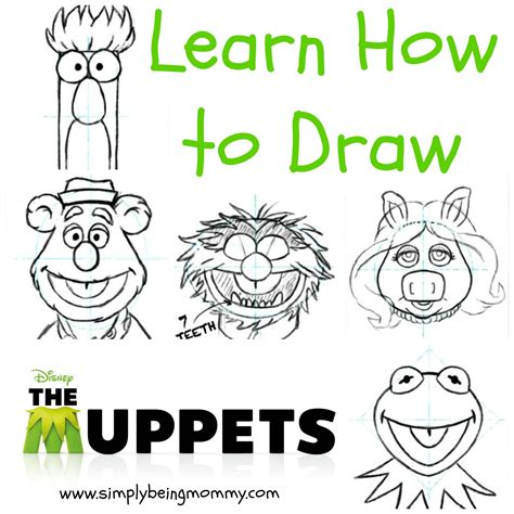 Learn How to Draw The Muppets | Muppets, Learn to draw, The muppet show