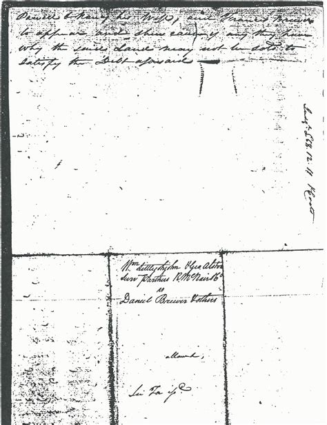 Brouwer Genealogy: Nathaniel Brewer, Chatham Co., North Carolina, Law Suit, Part III