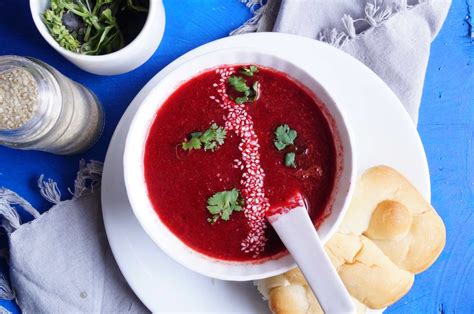 Indian Style Beetroot Soup Recipe by Archana's Kitchen