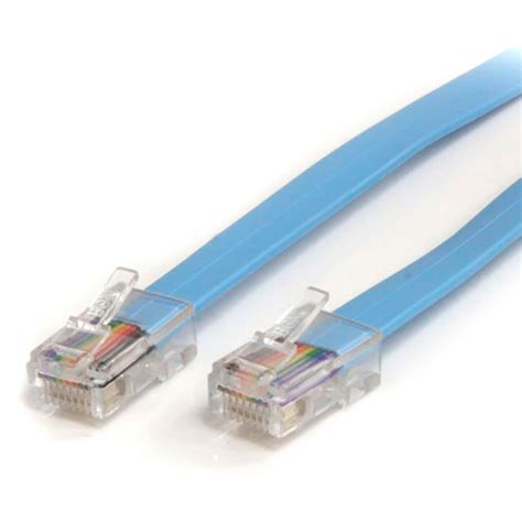 Startech 1.8m Cisco Console Rollover Cable-M/M Blue | Techinn