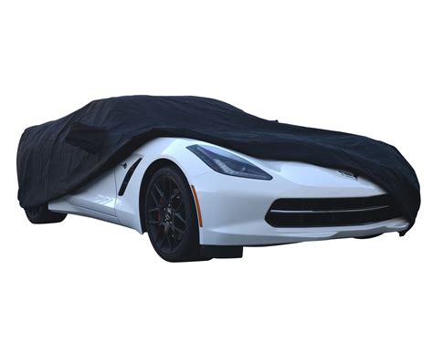 Custom Car Cover Waterproof Cotton Black for Chevrolet Corvette C7 2014 2015 2016 2017 2018 2019 ...