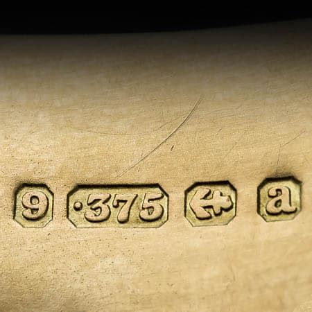 Birmingham Hallmark, Assay Mark, Date Mark. – Antique Jewelry University