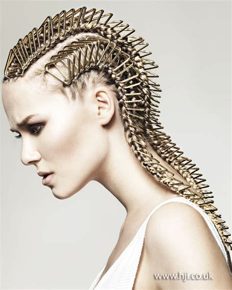 Heavy metal cornrows | Hairstyle gallery, Avant garde hair, Editorial hair