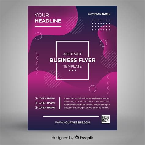 Free Vector | Business flyer template