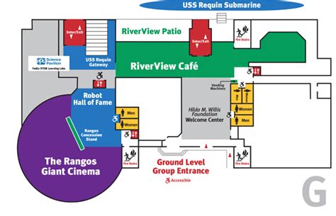 Floor Map - Carnegie Science Center
