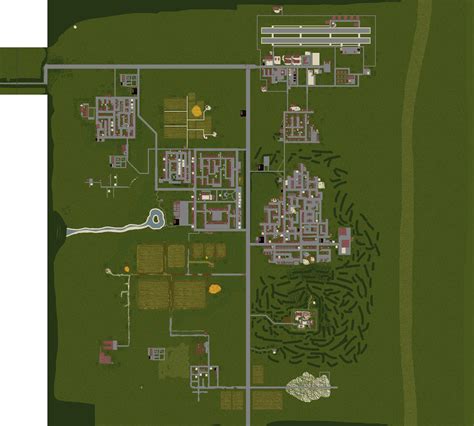 Map of rosewood project zomboid