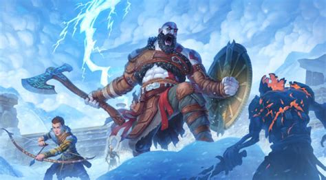 Kratos God of War Ragnarok Cartoon Art Wallpaper, HD Games 4K Wallpapers, Images and Background ...