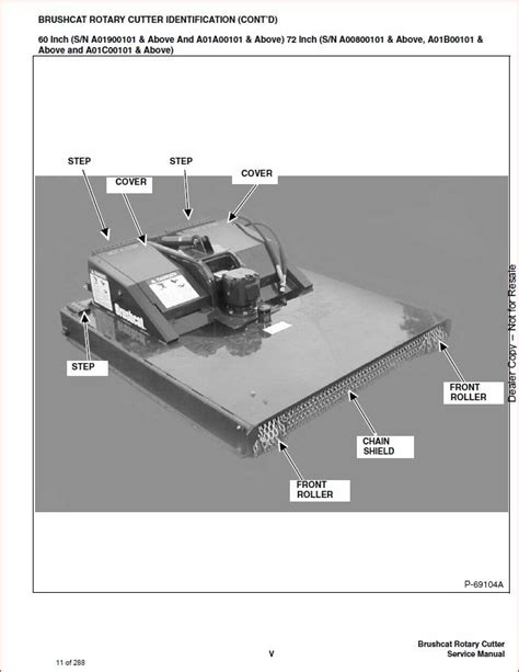 BOBCAT BRUSHCAT ROTARY CUTTER SERVICE REPAIR WORKSHOP MANUAL - PDF DOWNLOAD - HeyDownloads ...