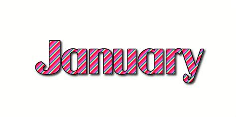 January Logo | Free Name Design Tool from Flaming Text