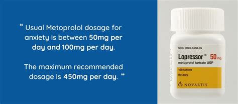 Metoprolol Dosage For Anxiety - Whats the right Lopressor Dose?