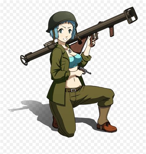 Fuuka Bazooka Is A Legendary Meme - Persona Fuuka Bazooka Png,Bazooka ...