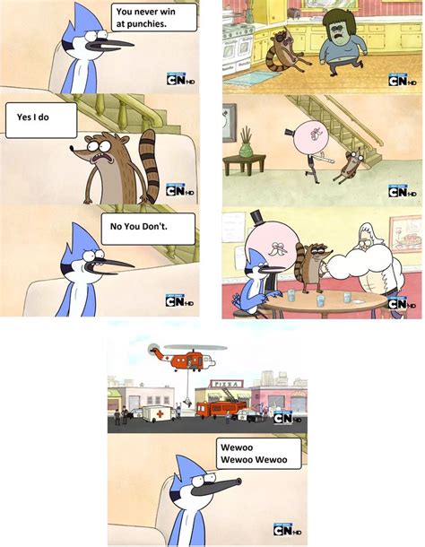 punchies | Regular show memes, Regular show, Character