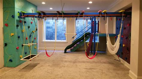 Home Systems | Indoor playroom, Kids basement, Old fireplace