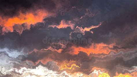 Turbulent Skies Abstract Background Illustration Stock Image - Image of background, abstract ...