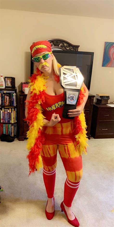 Hulkamania Halloween DIY Wrestling WWE Wrestling Costumes, Wrestling Wwe, Hulk Hogan Costume ...