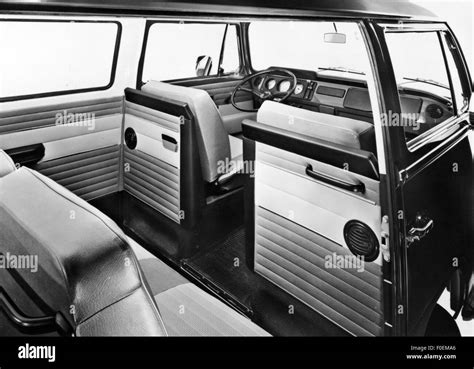 Minibus interior Black and White Stock Photos & Images - Alamy