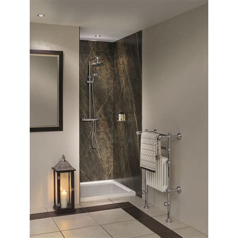 Bushboard Nuance Recess Shower Board Pack 1200mm : UK Bathrooms