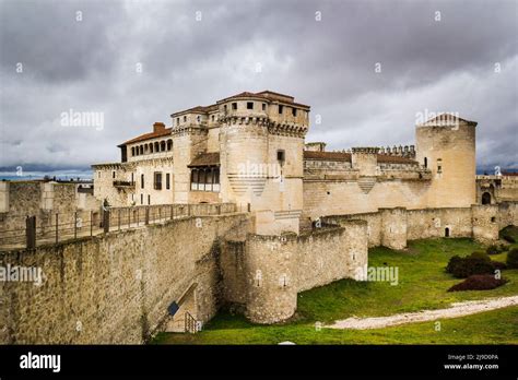 Cuellar castle, Castilla, Spain Stock Photo - Alamy