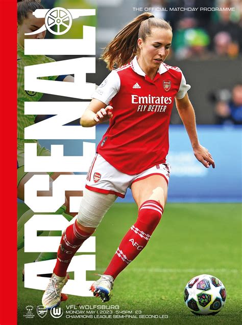 ARSENAL WOMEN V WOLFSBURG | MONDAY, MAY 1, 2023 | Arsenalprogrammes