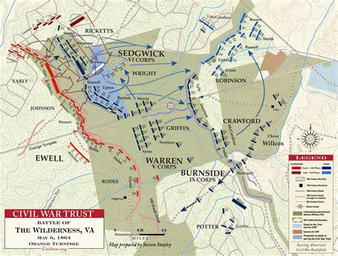 Battle of the Wilderness - Orange Turnpike - May 6, 1864 | Battle of ...